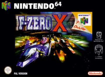 F-Zero X (Europe) box cover front